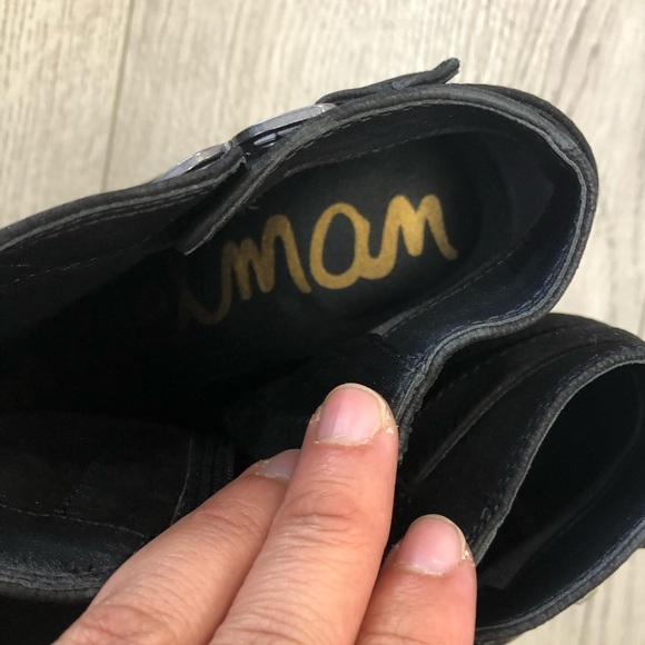 Sam Edelman Suede Ankle Boots - Picture 4 of 5